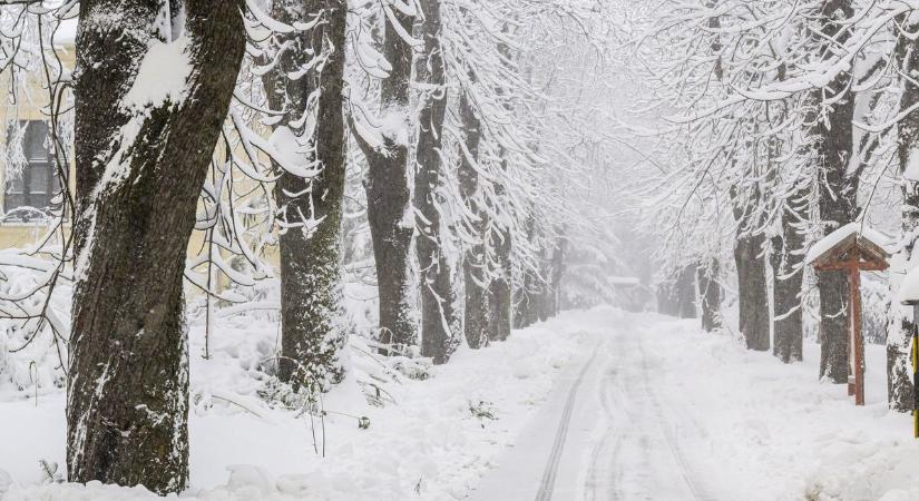 Zord téli időjárás - Auszriában meghalt egy ember