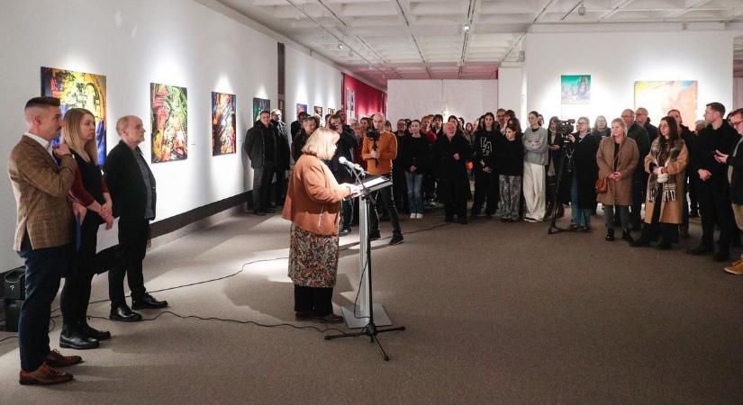 Bábel és labirintus Masszi Ferenc kiállításán: az értés esélyei a Szombathelyi Képtárban