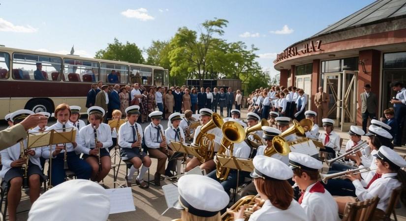 Busznyi szovjet turista érkezett Faddra – különleges fotó került elő