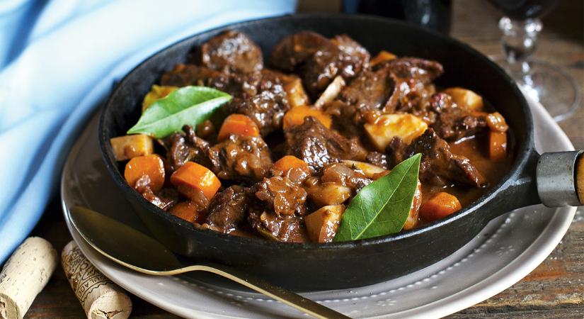 Szaft a lelke mindennek – Vörösboros-zöldséges marharagu