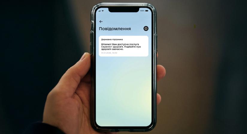 Több mint 40 000 ukrán polgár jelentkezett a Gyija alkalmazáson keresztül az állami 40 egészségügyi szűrésre