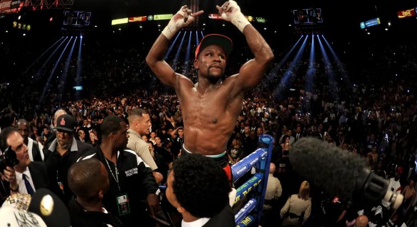 Visszatér Floyd Mayweather, Mike Tysonnal bokszolhat áprilisban