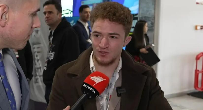 Lukács Nikolasz a Háborúellenes Gyűlésen: Fiatalokat és sportolókat akar inspirálni a kiállásával