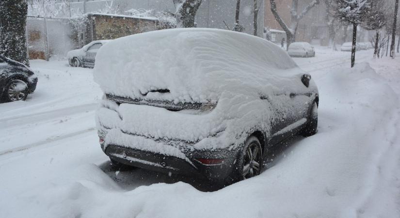 Meteorológia: Kőszegen 36 centiméter hó hullott