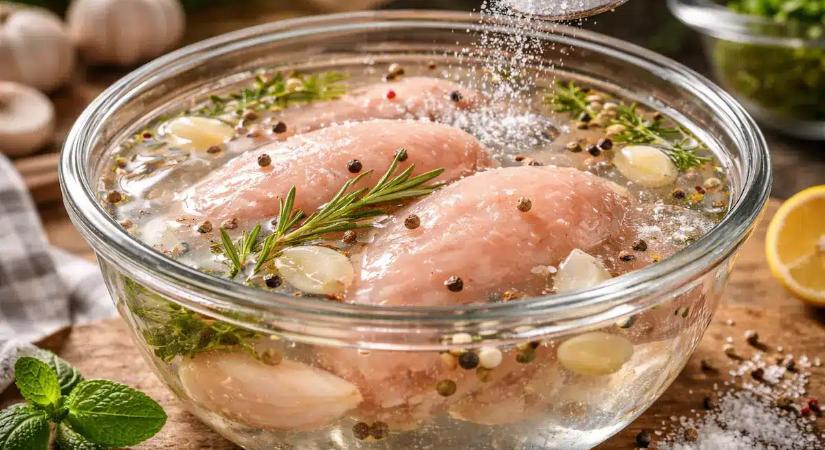 A profi magyar séfek titka: ezért kell sós vízbe áztatni a csirkehúst sütés előtt