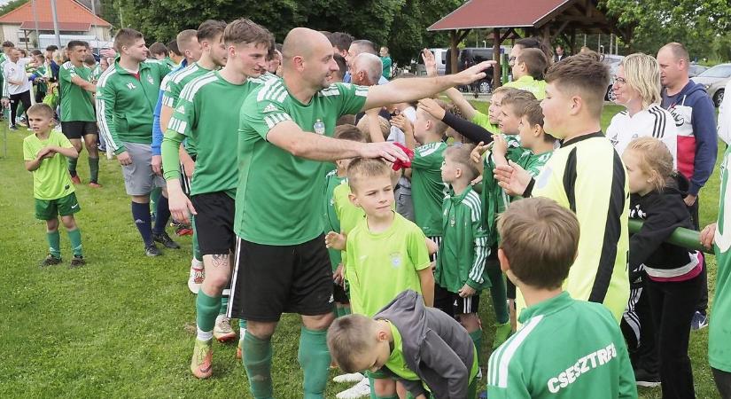 A polgármester állt a csesztregi csapat élére