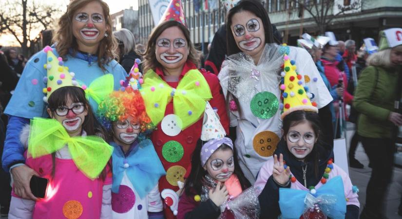 Nagy vidámságban búcsúztak a farsangtól