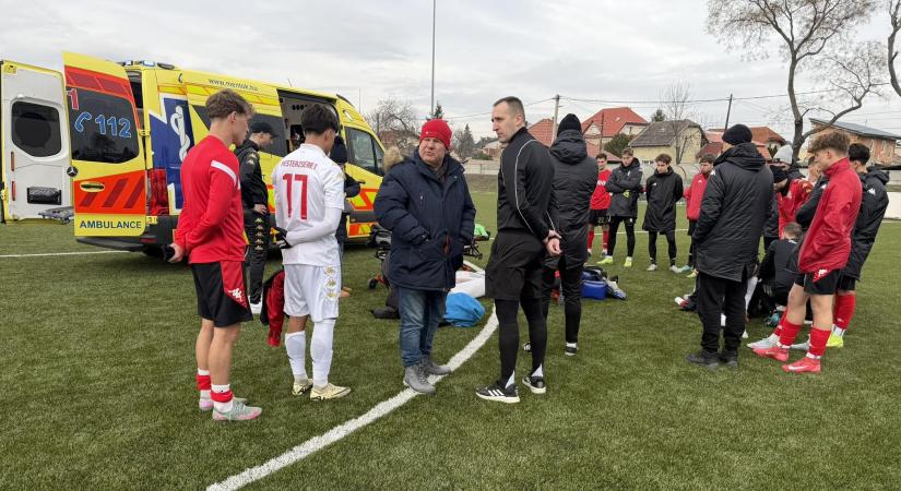 Dupla eszméletvesztés volt Csizmadiáék meccsén - mindkét játékost kórházba kellett szállítani
