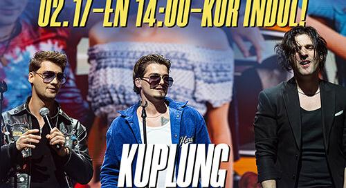 Duplán robban a Kuplung az Arénában!