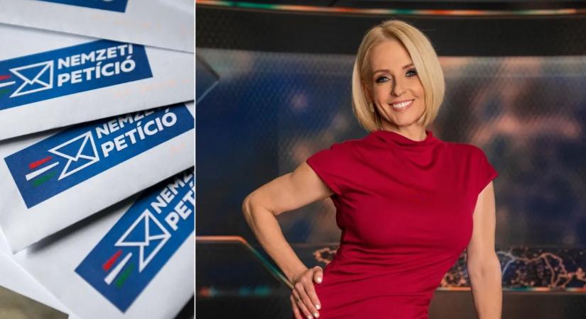Marsi Anikó arra biztat mindenkit, hogy töltsék ki a Nemzeti Petíciót: A mi életünkről van szó