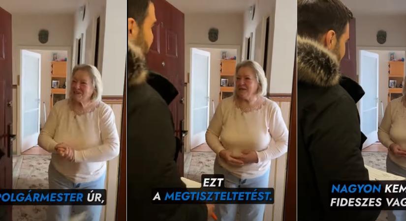 “Nagyon kemény fideszes vagyok” – Barcsa Lajos megtalálta Debrecenben az egyik leghűségesebb hívét