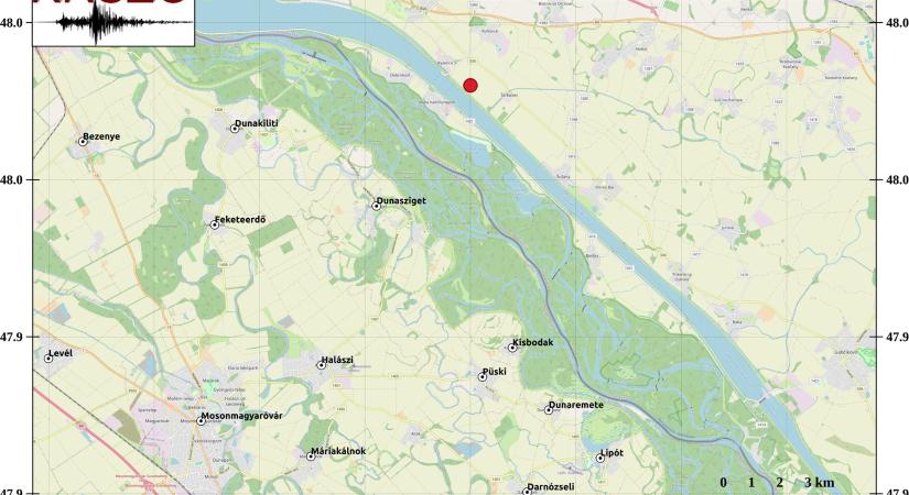 “Azt hittük, leomlott a kémény” – erős földrengés rázta meg Mosonmagyaróvár térségét