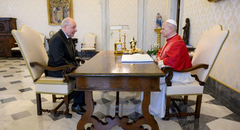 Sulyok Tamás XIV. Leó pápával tárgyalt a békéről