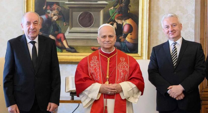 Fókuszban a béke: magyar delegáció találkozott Leó pápával