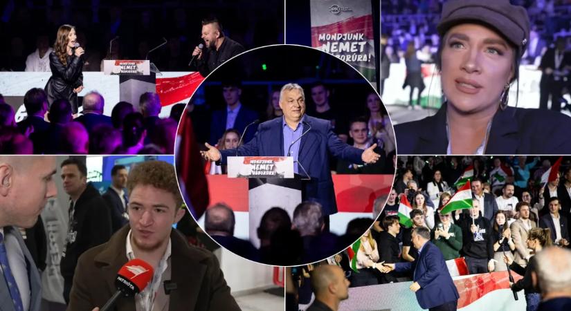 Sztárdönping a békéscsabai Háborúellenes Gyűlésen