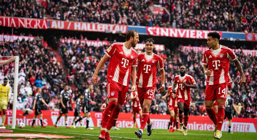 Bundesliga: ötgólos mérkőzésen győzte le az Eintracht Frankfurtot a Bayern München – videóval