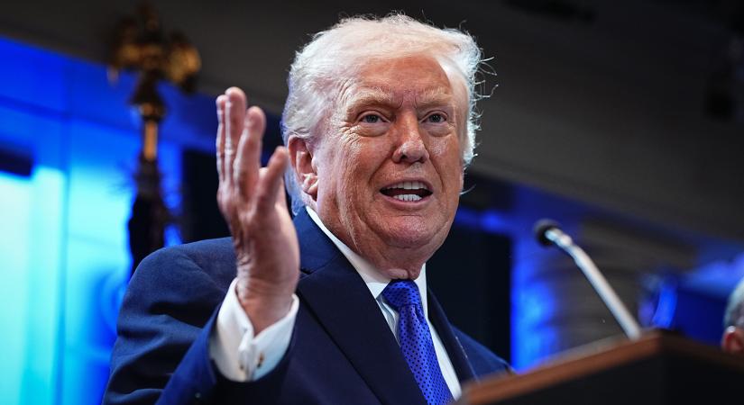 Emeli a tétet Donald Trump: általánosan 15 százalékos vámokat jelentett be