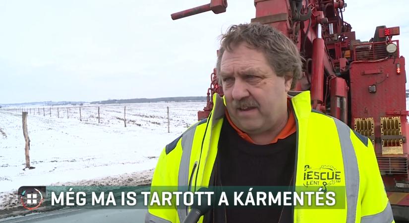 A durva hókáosz után egy nap is kevés volt mindent eltakarítani