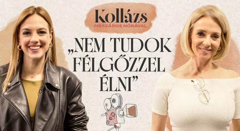 „Nem vagyok normális, és ezt vállalom” - Marsi Anikó a Kollázsban