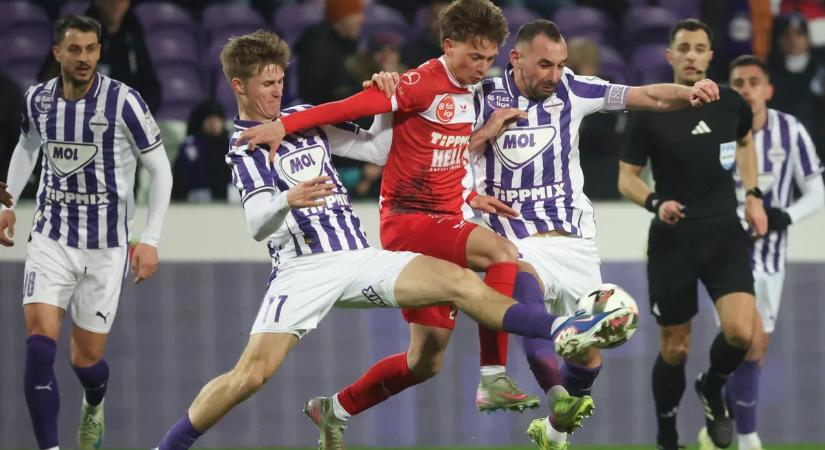 NB I: Két perc rövidzárlat okozta a Diósgyőr vesztét az Újpest ellen - videó
