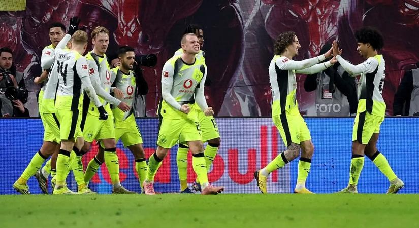 Két góllal vezetett a szünetben az RB Leipzig, de a ráadásban pontot mentett a BVB