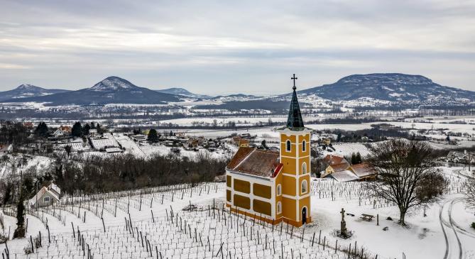 A tél utolsó felvonása a Balaton-felvidéken