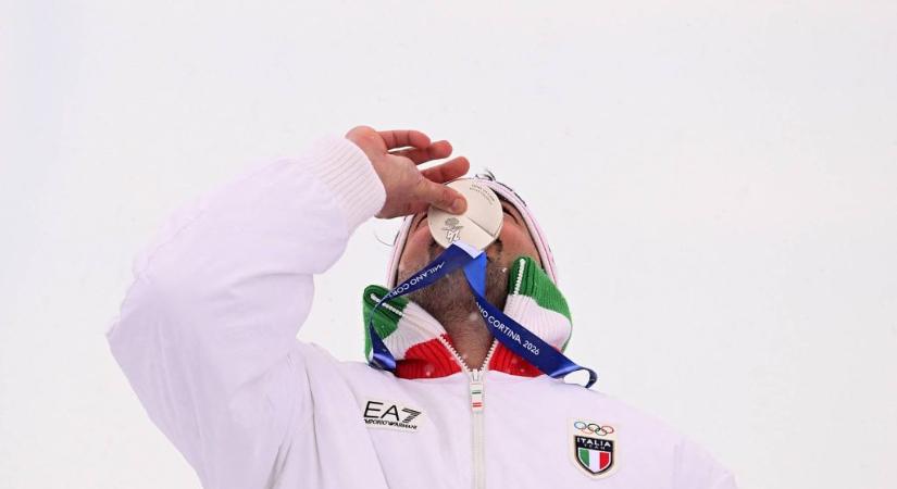 Síbalesetben meghalt menyasszonyának ajánlotta ezüstérmét az olasz síző