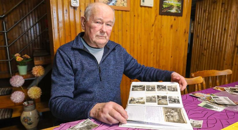 Négy kockás füzetbe jegyezte fel életét a majdnem száz éves lázi bácsi