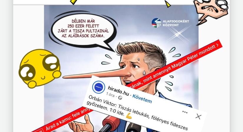 Akkora farokméregetést csinált a Fidesz az aláírásgyűjtésből, hogy a fal (és Szánthó Miklós) adta a másikat