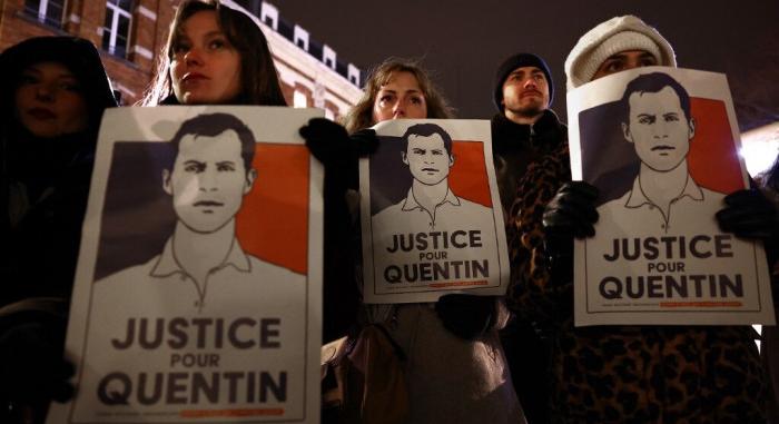 Több mint háromezeren vonultak fel Lyonban a megölt nemzeti radikális aktivista emlékére