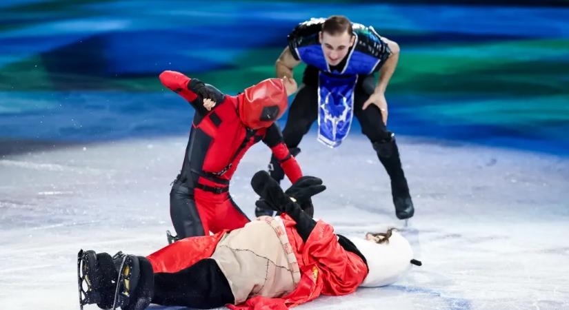 Grúz Mortal Kombat, pandaverés, Jackie Chan – minden volt az olimpiai műkorcsolyagálán