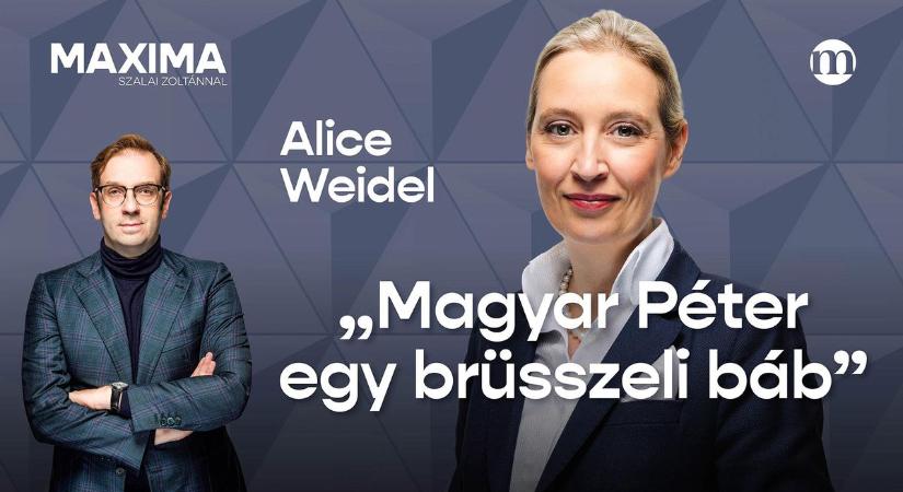 Orbán Viktor az egyetlen garanciája, hogy Ukrajna ne jusson be az EU-ba - MAXIMA Alice Weidellel