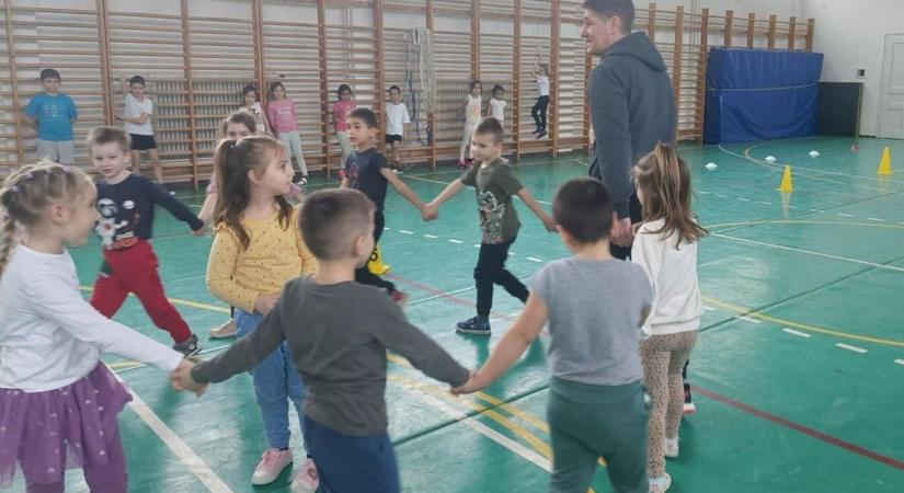 Játékos formában tesztelték az iskolát a nagycsoportosok