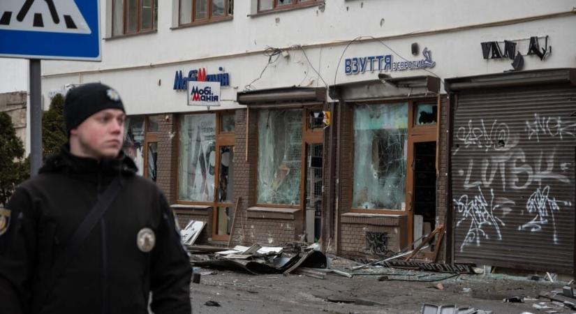 Terrortámadás volt az ukrajnai Lvivben – meghalt egy rendőrnő, legalább 24-en megsebesültek