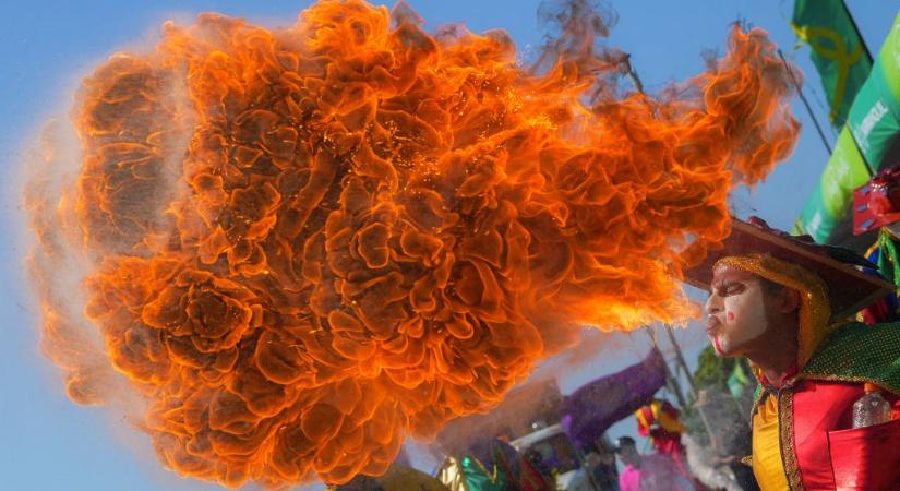 Dobkirálynő, drónszelfi és tűzfelhőfújás a hét képein