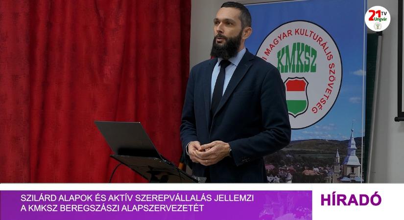 Szilárd alapok és aktív szerepvállalás jellemzi a KMKSZ Beregszászi Alapszervezetét (videó)