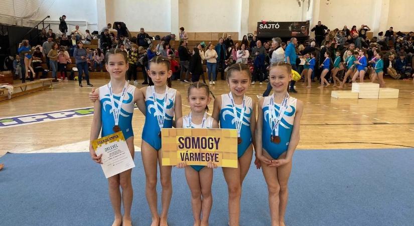 Diákolimpia: sikeresen szerepeltek a Balaton-parti tornászok az elődöntőben