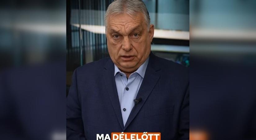 Orbán Viktor: Ezt nem nézzük tétlenül!