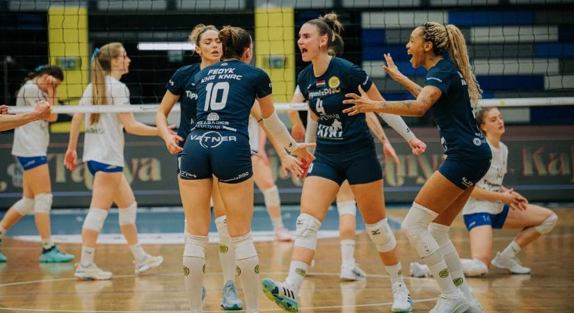 A Kaposvárral lett teljes a legjobb négy mezőnye a női röplabda Extraligában
