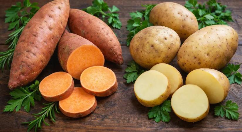 Édesburgonya vagy sima burgonya? Meglepő, melyik az egészségesebb választás