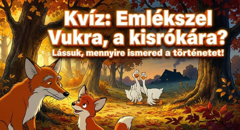 Retro kvíz: 10 kérdés a Vuk meséről, ami visszarepít a gyerekkorodba
