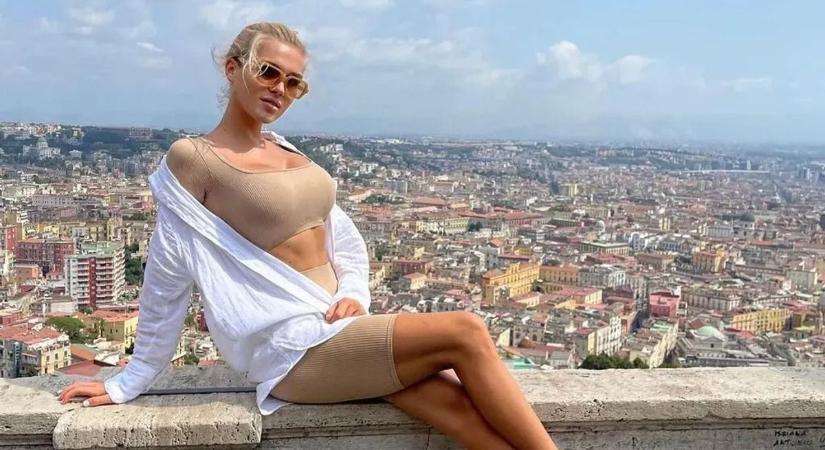 Szoboszlai Dominik felesége sem hagyta szó nélkül a szépséget – fotóval