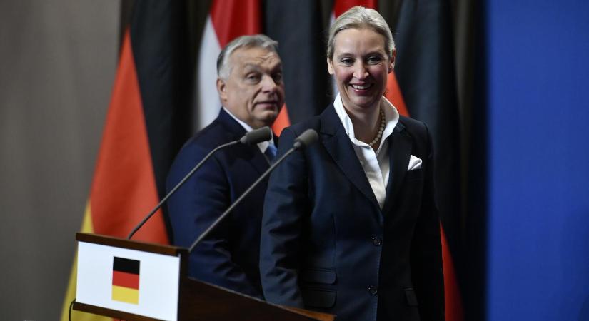 Alice Weidel AfD-társelnök brüsszeli bábnak nevezte Magyar Pétert, szerinte Orbán Viktor a garancia Ukrajna EU-tagsága ellen