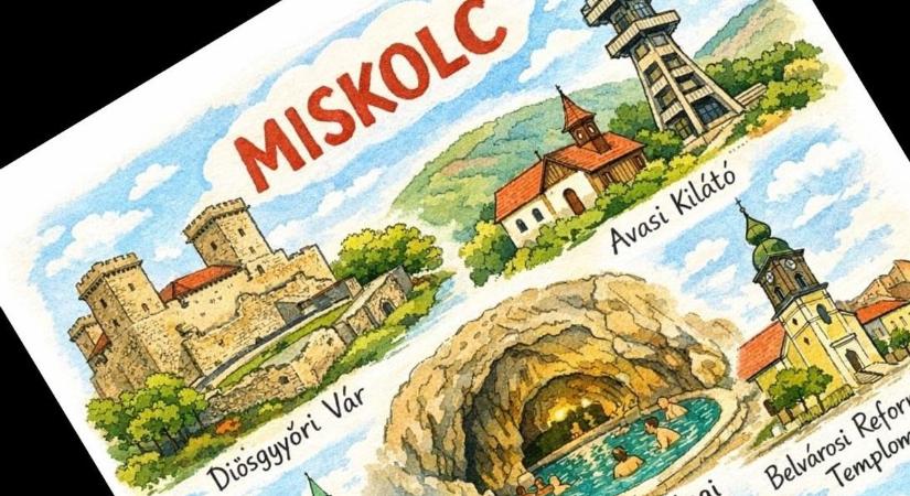 Így még egész biztosan nem látta Miskolcot! De nem is igen fogja...