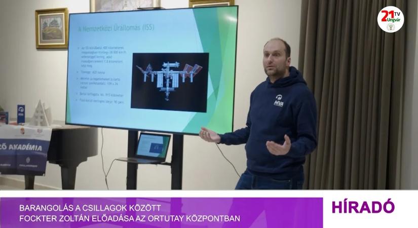Barangolás a csillagok között - Fockter Zoltán előadása az Ortutay központban (videó)