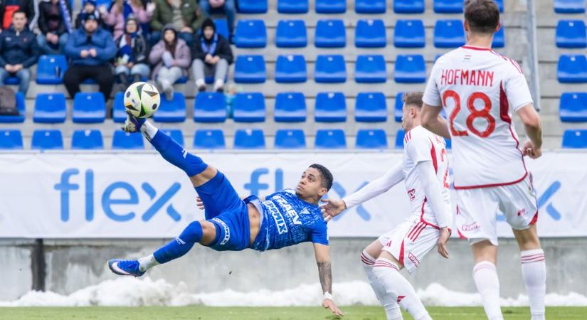 Ilyet is ritkán látni: üres kapura rúgta mellé a ziccert a brazil, így pontot szerzett Zalaegerszegen a Debrecen (VIDEÓ)