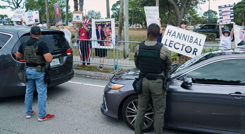Fegyveres férfit lőttek le Trump floridai birtokánál