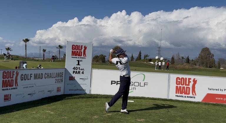 Sikeres szezonkezdet Törökországban, első versenyén a legjobbak közé jutott a magyar golftehetség