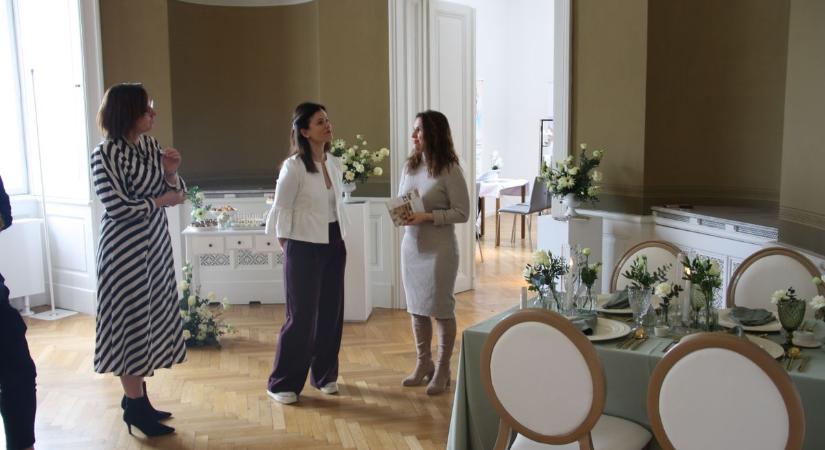 Esküvő kiállítást tartottak a soproni Lenck villában - fotók