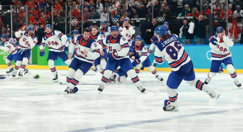 Hosszabbítás döntött, fantasztikus meccsen az Egyesült Államok nyerte meg a férfi hokitornát